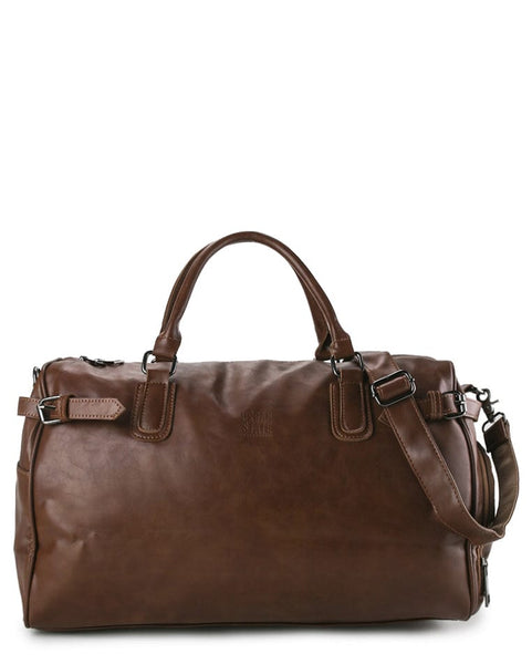 Frye leather hot sale duffle bag