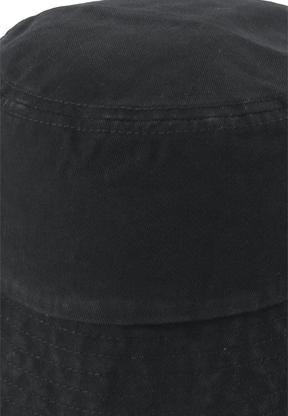 Organic Cotton Bucket Hat - Deep Black