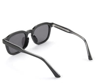 Polarized Plastic Frame Nova Square Sunglasses - Black Black