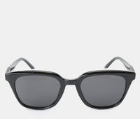 Polarized Atlas Square Frame Sunglasses - Black Black