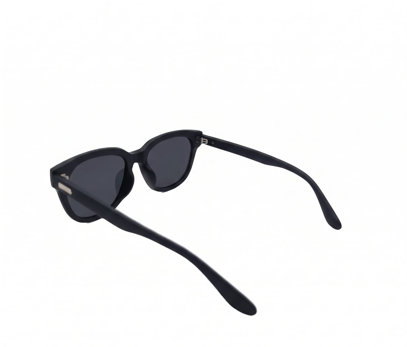 Polarized Monterey Square Frame Sunglasses - Black Matte