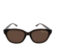 Polarized Monterey Square Frame Sunglasses - Brown Clear