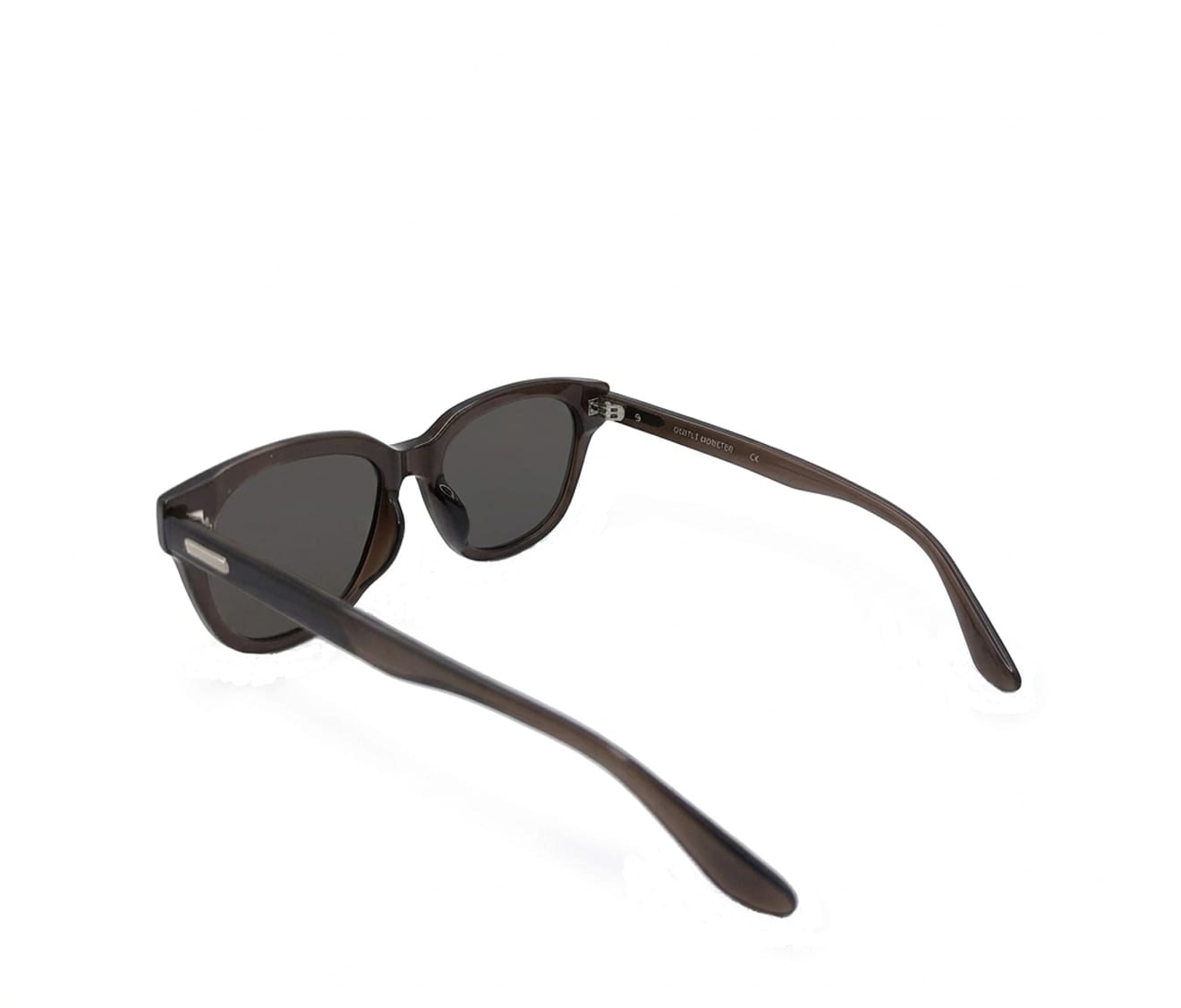 Polarized Monterey Square Frame Sunglasses - Brown Clear