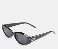 Polarized Blair Cateye Frame Sunglasses - Black Black