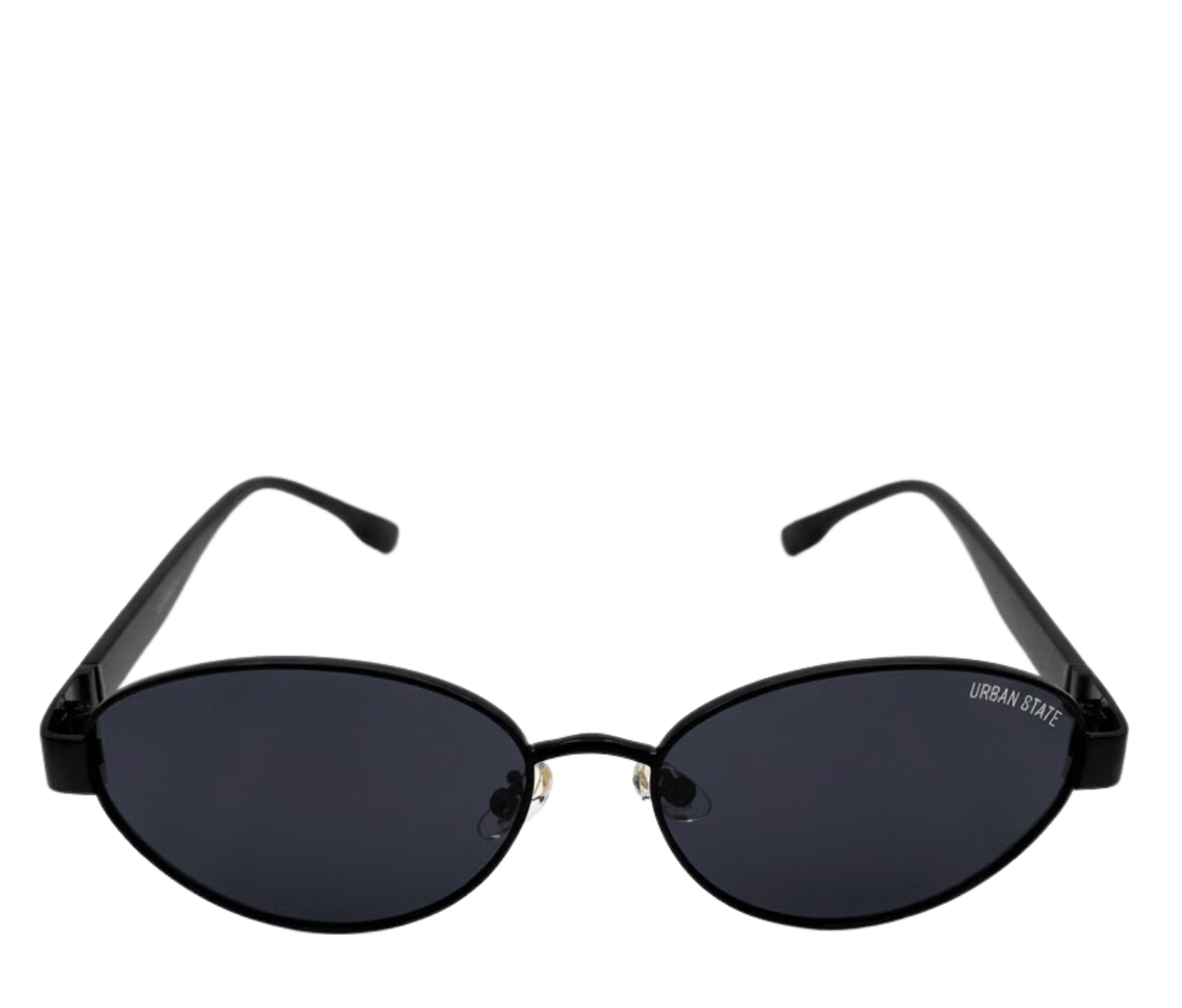 Polarized Verve Cateye Frame Sunglasses - Black Black