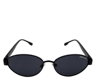 Polarized Verve Cateye Frame Sunglasses - Black Black