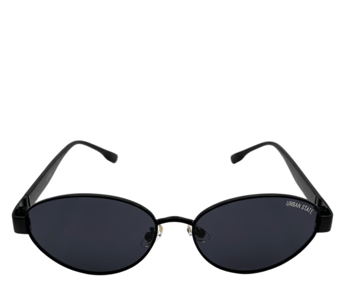 Polarized Verve Cateye Frame Sunglasses - Black Black