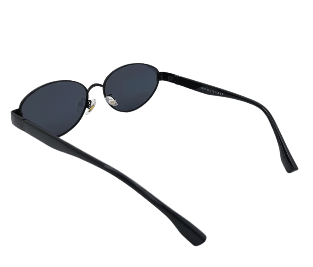 Polarized Verve Cateye Frame Sunglasses - Black Black