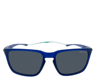 Trail Sport Sunglasses with Adjustable Anti-Slip Head Strap - Black Blue