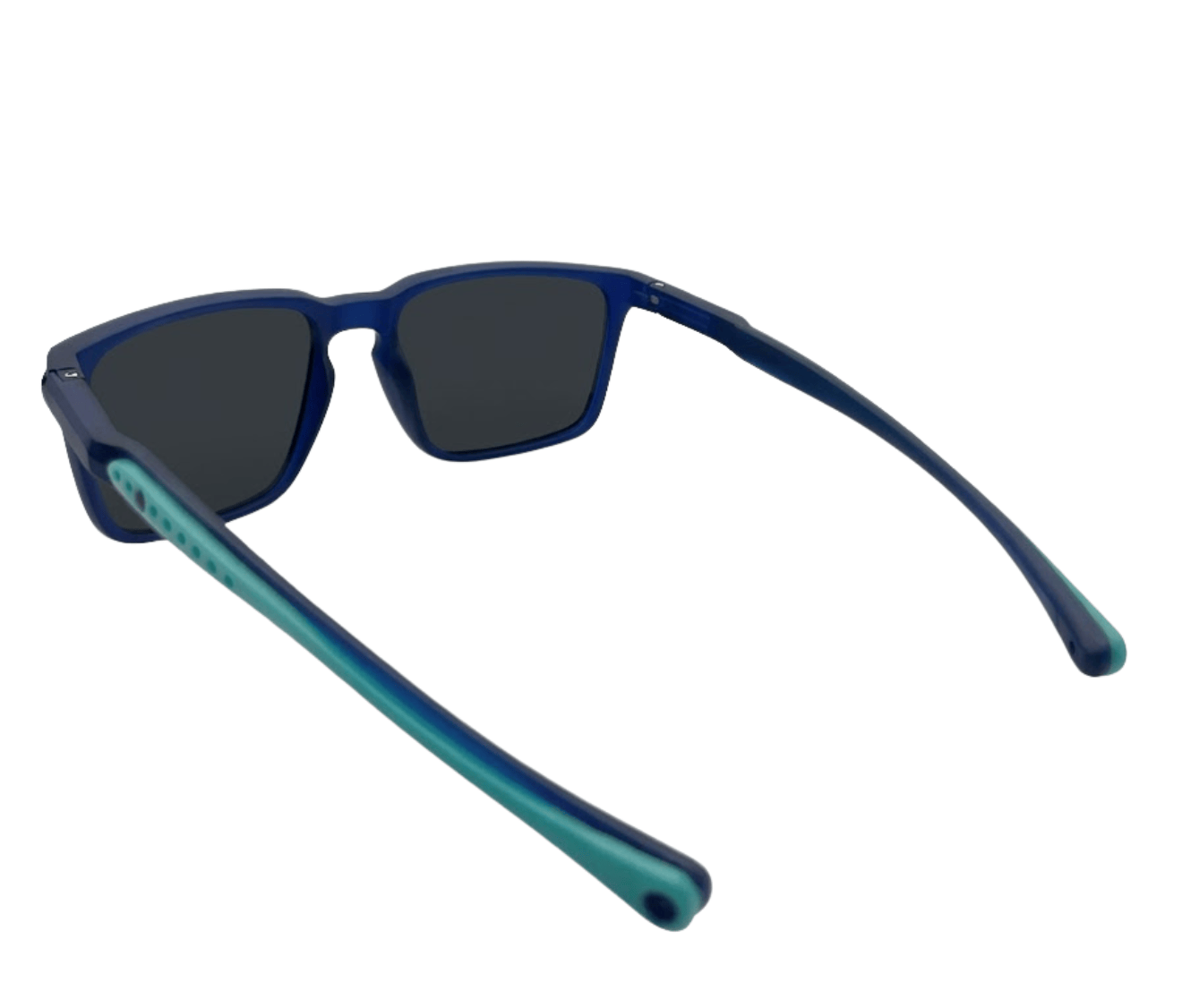 Trail Sport Sunglasses with Adjustable Anti-Slip Head Strap - Black Blue