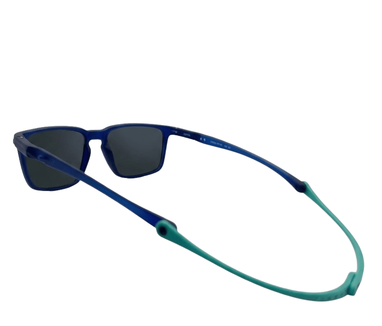 Trail Sport Sunglasses with Adjustable Anti-Slip Head Strap - Black Blue