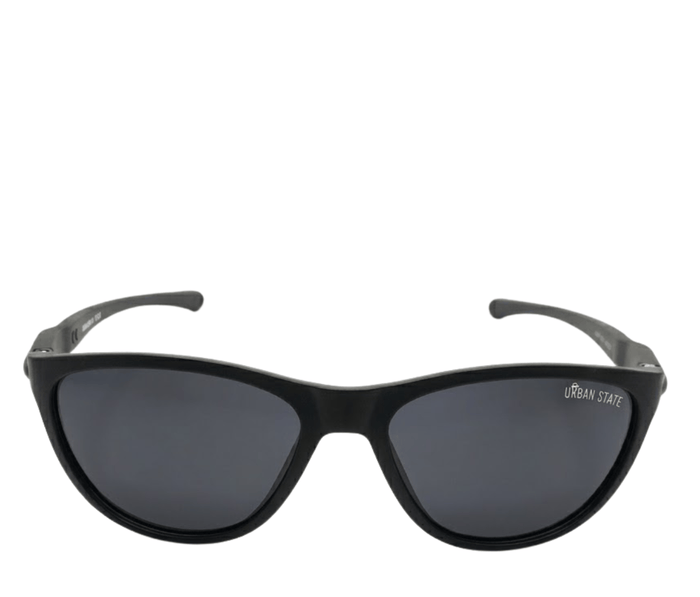 Stride Sport Sunglasses with Adjustable Anti-Slip Head Strap - Black Blue