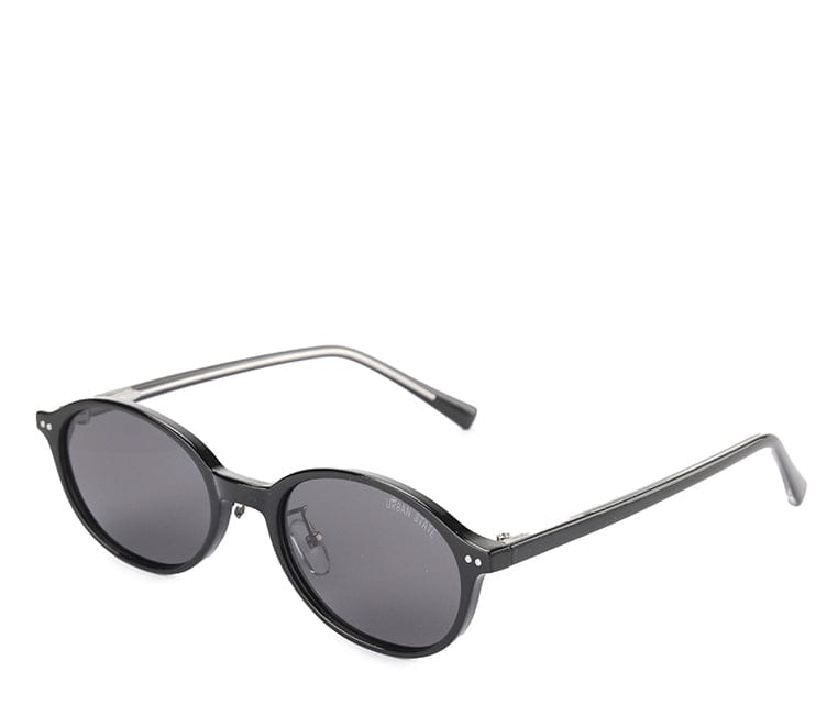 Polarized Plastic Frame Blink Oval Sunglasses - Black Black