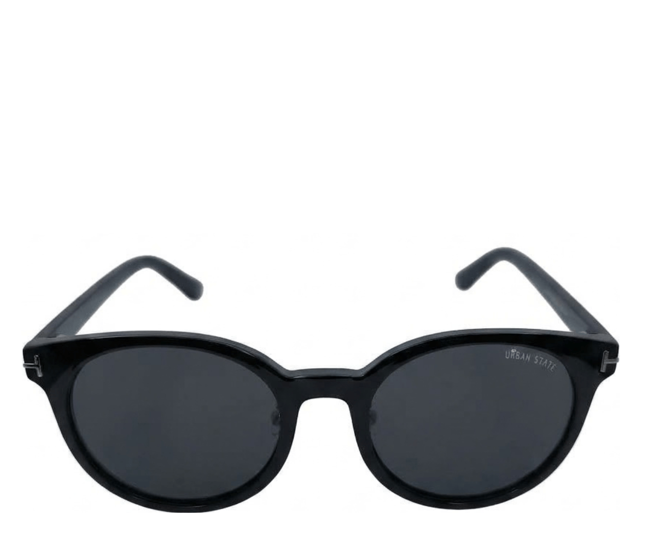 Polarized Cosmo Round Frame Sunglasses - Black Black