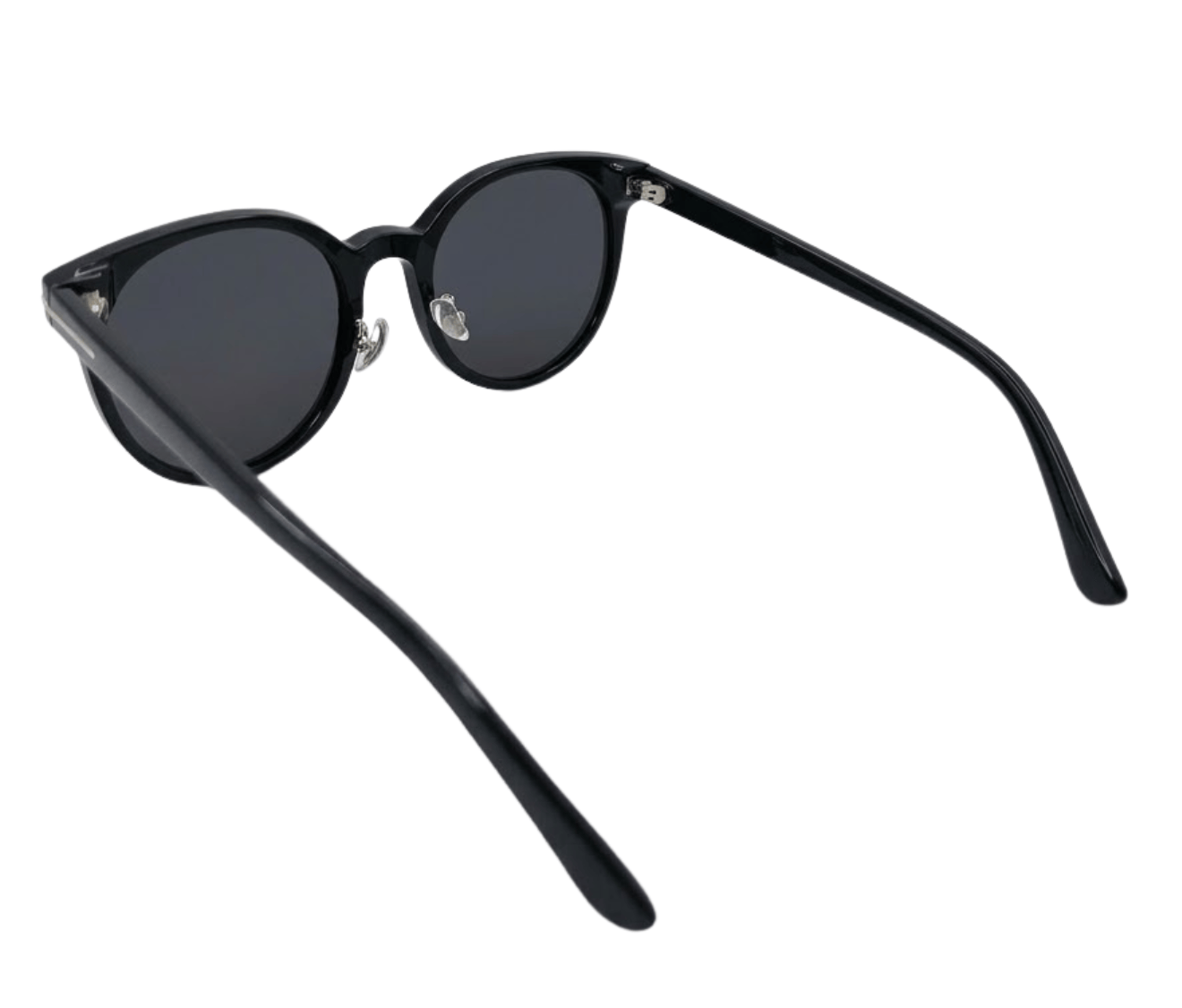 Polarized Cosmo Round Frame Sunglasses - Black Black