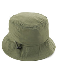 Poly Bucket Hat with String -  Army