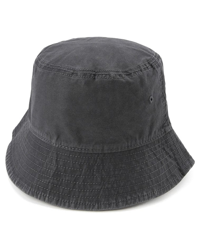 Washed Bucket Hat - Black