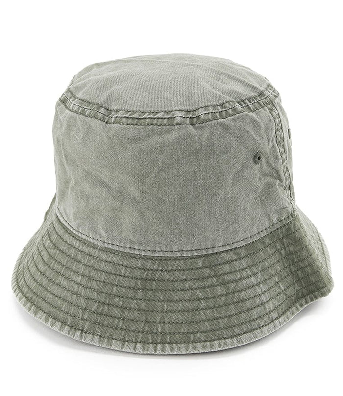 Washed Bucket Hat - Green