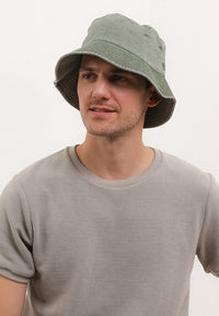 Washed Bucket Hat - Green