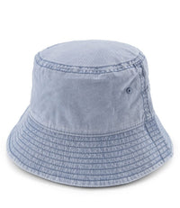 Washed Bucket Hat - Blue