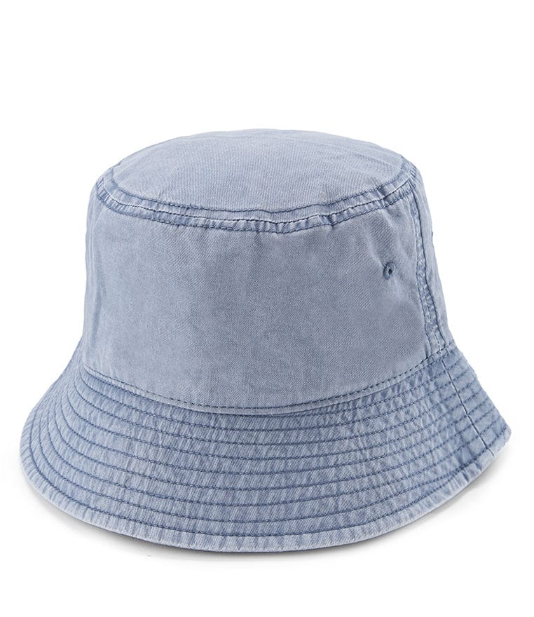 Washed Bucket Hat - Blue