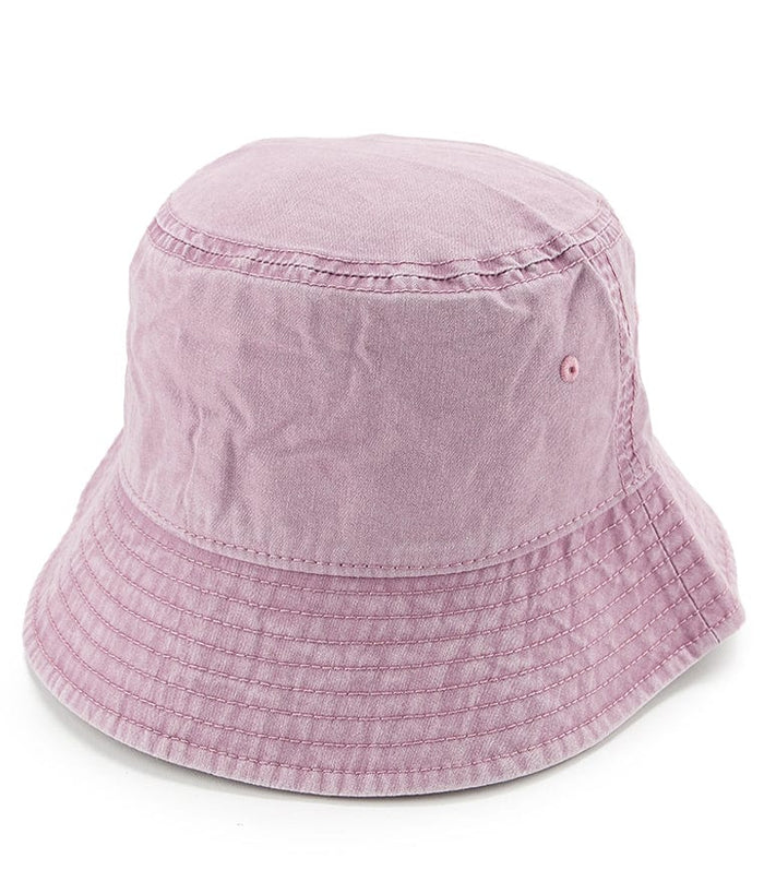 Washed Bucket Hat - Purple