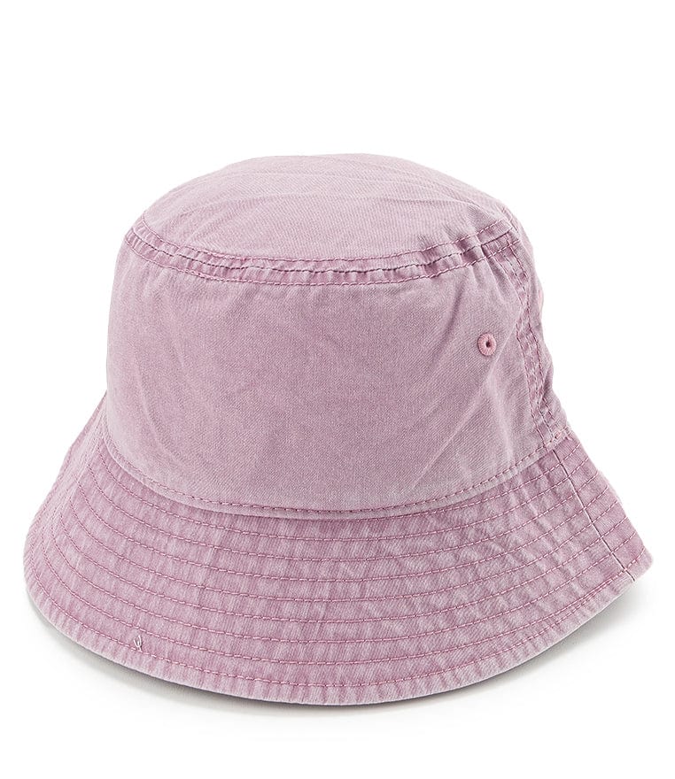 Washed Bucket Hat - Purple