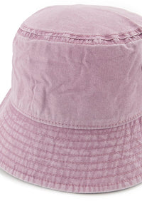 Washed Bucket Hat - Purple