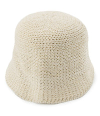 Crochet Bucket Hat - Cream