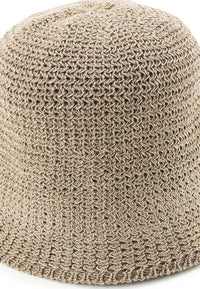 Crochet Bucket Hat - Beige