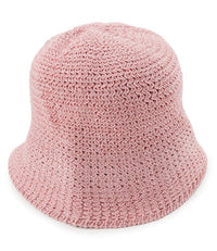 Crochet Bucket Hat - Pink