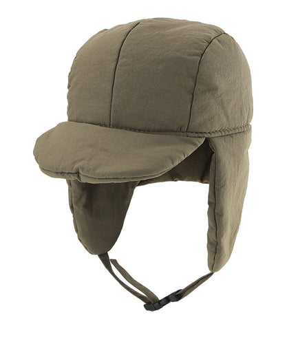 Waterproof Ear Flap Bucket Hat - Army