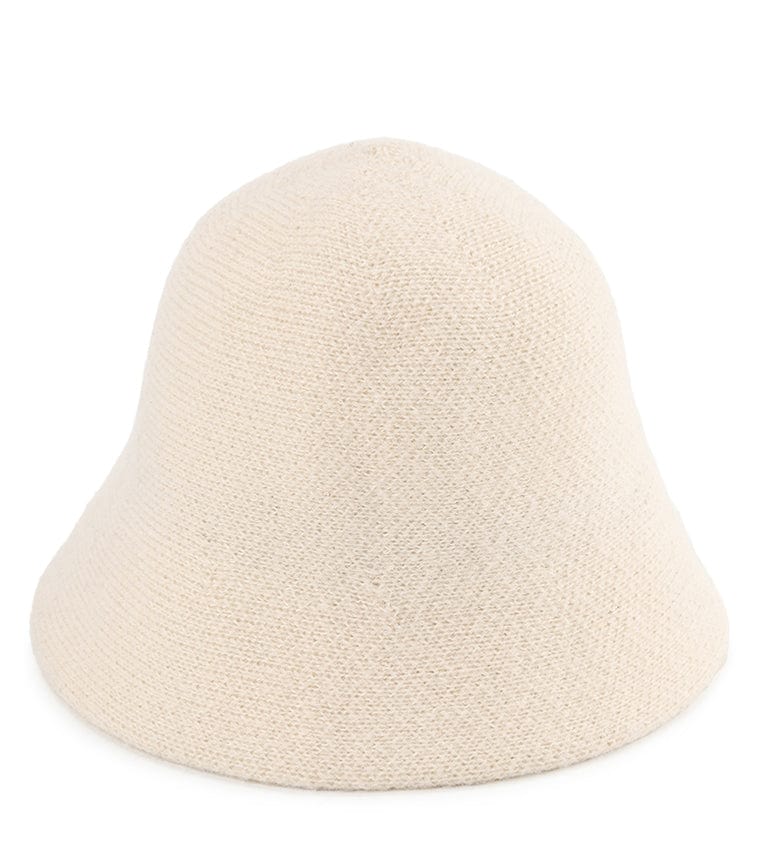 Knit Bucket Hat - Cream