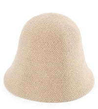 Knit Bucket Hat - Beige