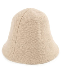 Knit Bucket Hat - Beige