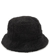 Fuzzy Bucket Hat - Black