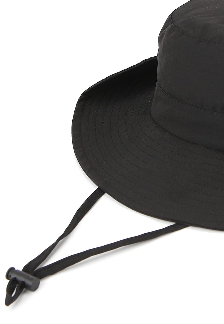 Softline Wide Brim Sun Hat - Black