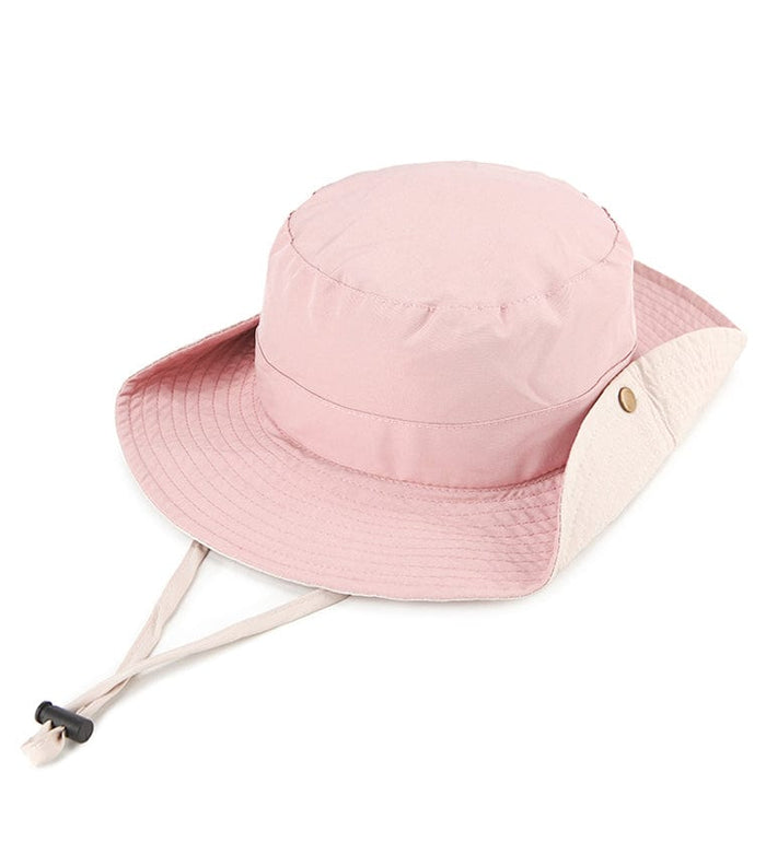 Softline Wide Brim Sun Hat - Pink