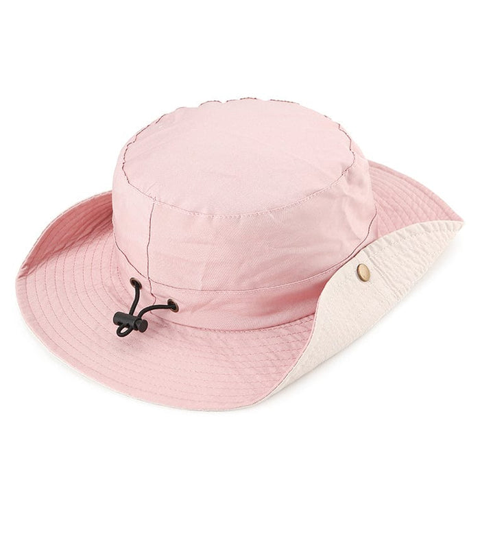 Softline Wide Brim Sun Hat - Pink