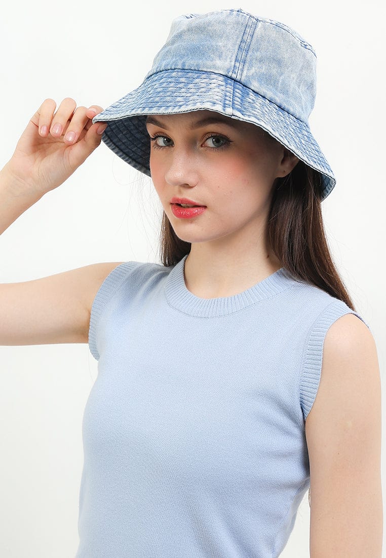 Denim Bucket Hat - Light Denim
