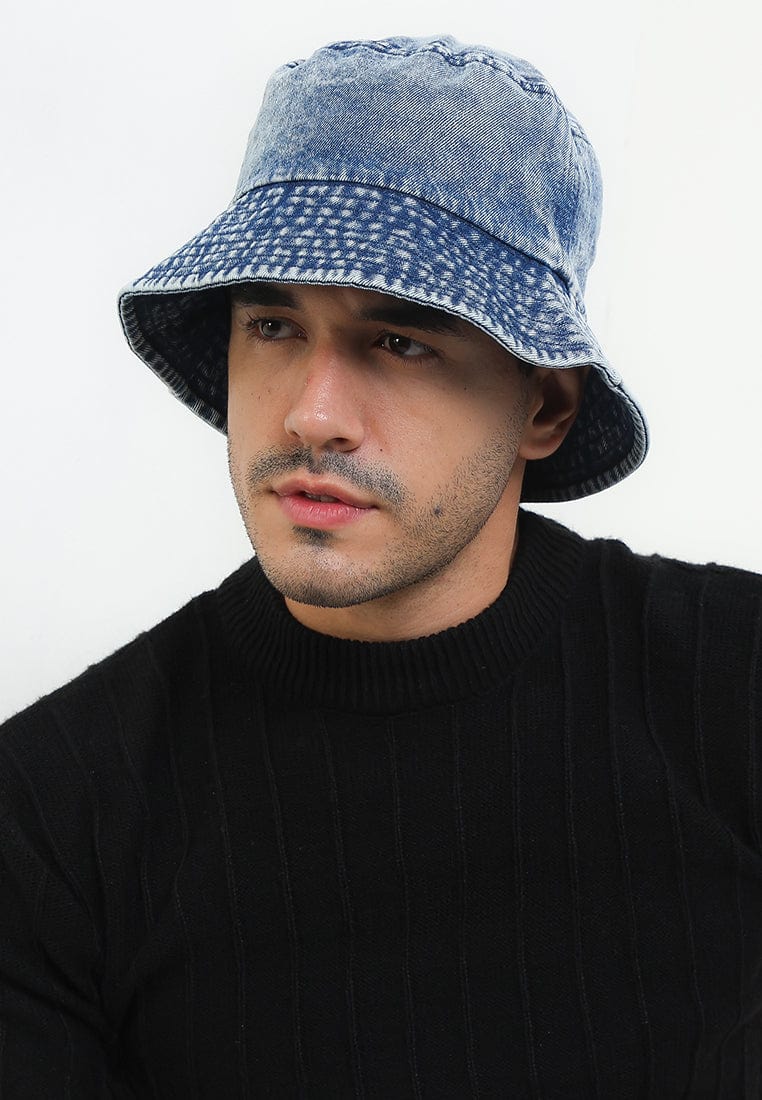 Denim Bucket Hat - Dark Denim