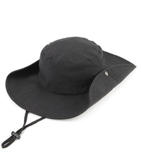 Breeze Wide Brim Sun Hat -  Black