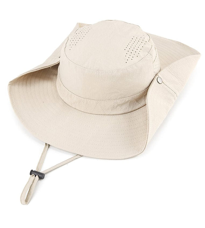 Breeze Wide Brim Sun Hat -  Cream