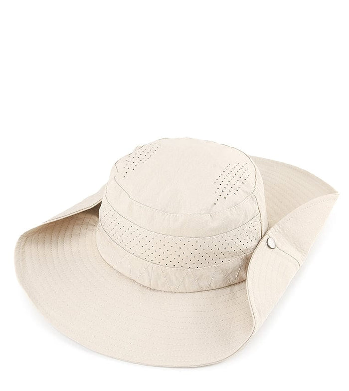 Breeze Wide Brim Sun Hat -  Cream