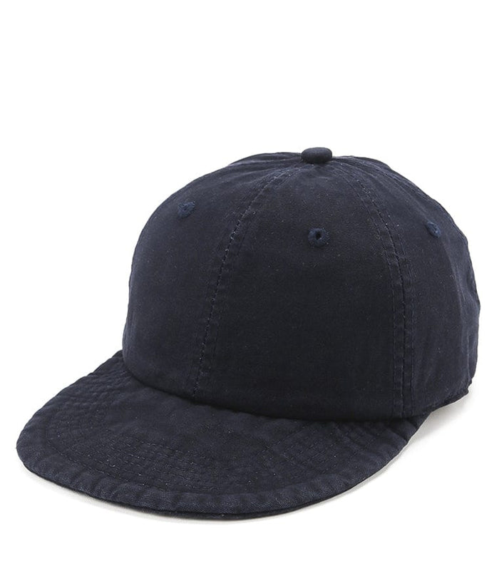 Stitched Brim Baseball Cap - Navy