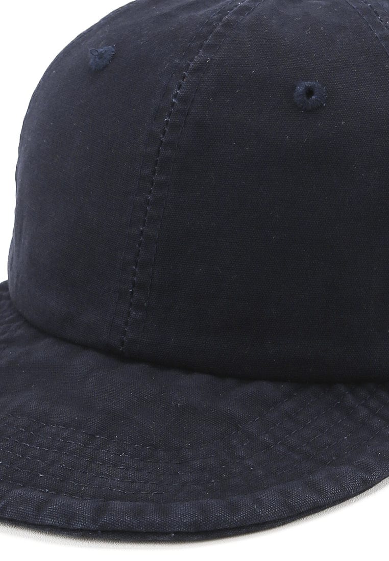 Stitched Brim Baseball Cap - Navy