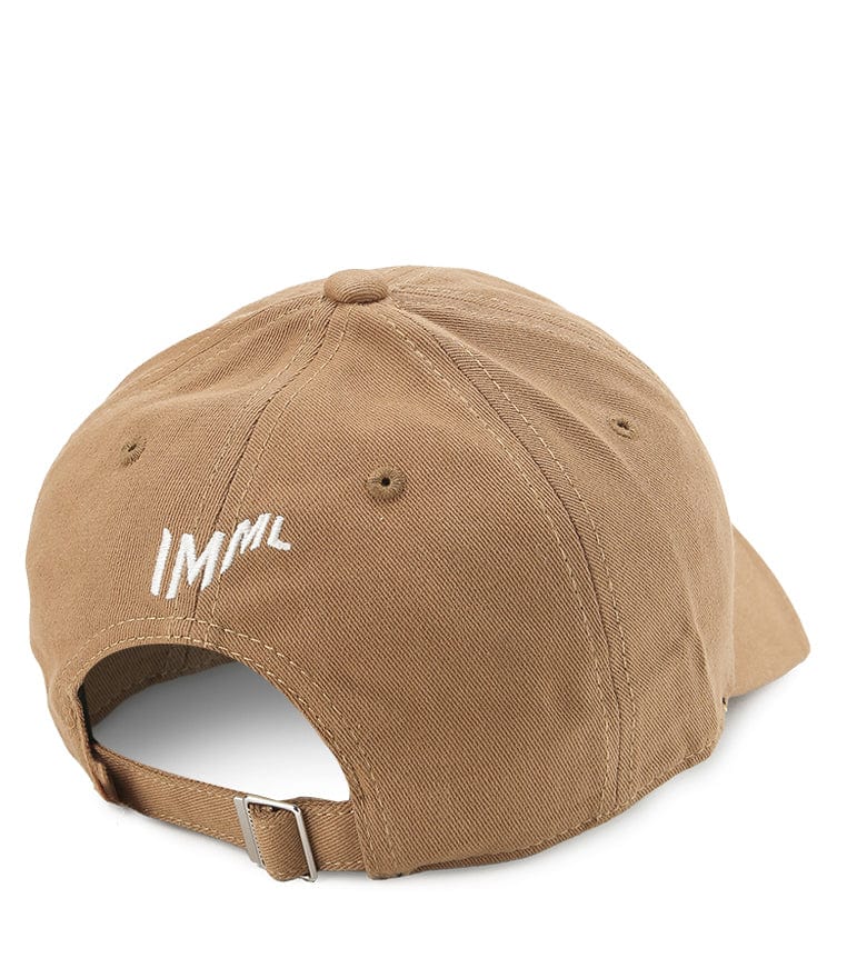 Listed Brim Baseball Cap - Brown