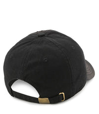 Stitches Baseball Cap - Black