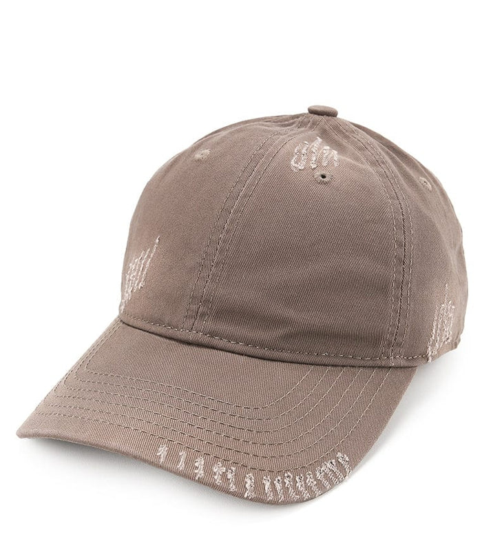 Stitches Baseball Cap - Brown