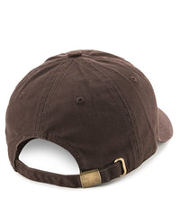 Stitches Baseball Cap - Dark Brown